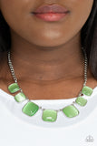 Paparazzi Necklace - Aura Allure - Green