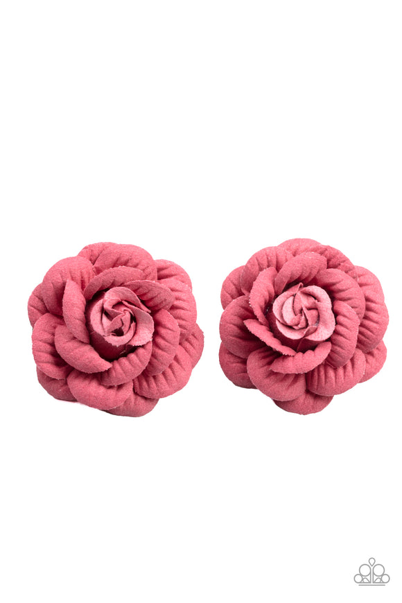 Paparazzi Hair Accessories - Best of Buds - Pink