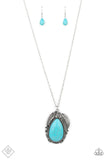 Paparazzi Necklace - Tropical Mirage - Blue