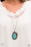 Paparazzi Necklace - Tropical Mirage - Blue