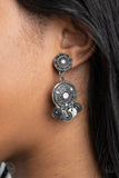 Paparazzi Earring - A DREAMCATCHER Come True - Pink Clip-On