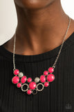 Paparazzi Necklace - Extra Eloquent - Pink