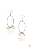 Paparazzi Earring - This Too SHELL Pass - Pink