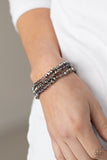 Paparazzi Bracelet - Stellar Strut - Silver