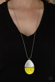 Paparazzi Necklace - Rainbow Shores - Yellow