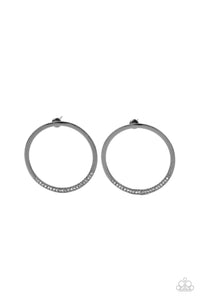 Paparazzi Earring - Spot On Opulence - Black