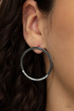 Paparazzi Earring - Spot On Opulence - Black