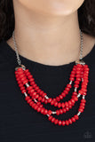 Paparazzi Necklace - Best POSH-ible Taste - Red