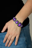 Paparazzi Bracelet - Retro Rodeo - Purple