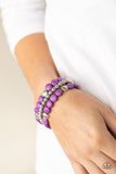 Paparazzi Bracelet - Desert Verbena - Purple