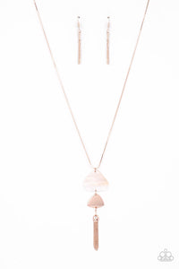 Paparazzi Necklace - TIDE You Over - Rose Gold