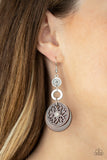 Paparazzi Earring - Royal Marina - Brown