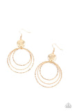 Paparazzi Earring - Universal Rehearsal - Gold