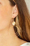 Paparazzi Earring - Universal Rehearsal - Gold