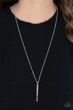 Paparazzi Necklace - Tower Of Transcendence - Pink