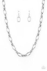 Paparazzi Necklace - Defined Drama - Silver