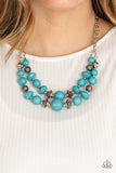 Paparazzi Necklace - Upscale Chic - Blue