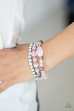 Paparazzi Bracelet - Ethereal Etiquette - Pink