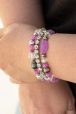 Paparazzi Bracelet - Ethereal Etiquette - Purple