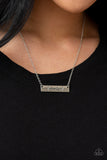 Paparazzi Necklace - Living The Mom Life - Silver