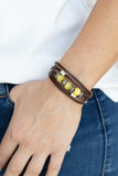 Paparazzi Urban Bracelet - Homespun Radiance - Yellow