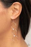 Paparazzi Earring - Refined Society - Copper