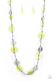 Paparazzi Necklace - Seashore Spa - Green