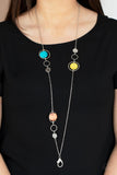 Paparazzi Necklace - Laguna Lounge - Multi Lanyard