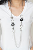 Paparazzi Necklace - Grounded Glamour - Black