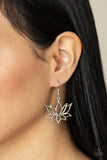 Paparazzi Earring - Lotus Ponds - Silver