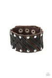 Paparazzi Urban Bracelet - Rebel Rumble - Brown