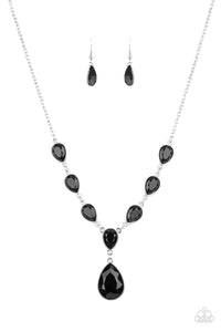 Paparazzi Necklace - Party Paradise - Black