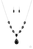 Paparazzi Necklace - Party Paradise - Black