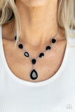 Paparazzi Necklace - Party Paradise - Black