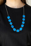 Paparazzi Necklace - Hello, Material Girl - Blue