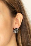 Paparazzi Earring - Water Lily Love - Silver
