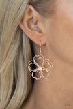 Paparazzi Earring - Petal Power - Rose Gold