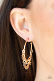 Paparazzi Earring - Happy Independence Day - Gold