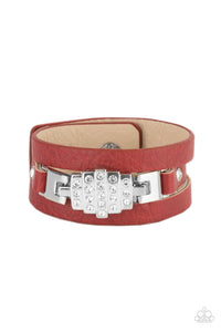 Paparazzi Bracelet - Ultra Urban - Red