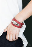 Paparazzi Bracelet - Ultra Urban - Red