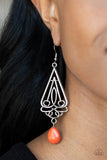 Paparazzi Earring - Transcendent Trendsetter - Orange