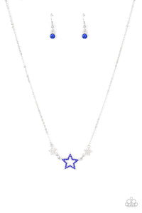 Paparazzi Necklace - United We Sparkle - Blue