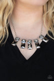 Paparazzi Necklace - Celestial Royal - Silver