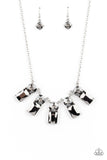 Paparazzi Necklace - Celestial Royal - Silver