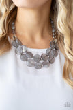 Paparazzi Necklace - Beach Day Demure - Silver