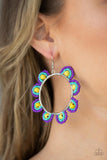 Paparazzi Earring - Groovy Gardens - Yellow