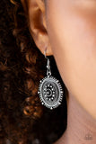 Paparazzi Earring - Picture of WEALTH - Black