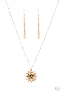 Paparazzi Necklace - Formal Florals - Gold