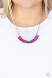 Paparazzi Necklace - Coup de MANE - Pink