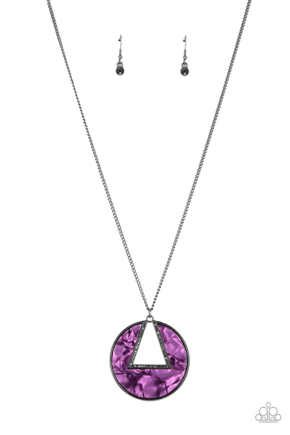 Paparazzi Necklace - Chromatic Couture - Purple